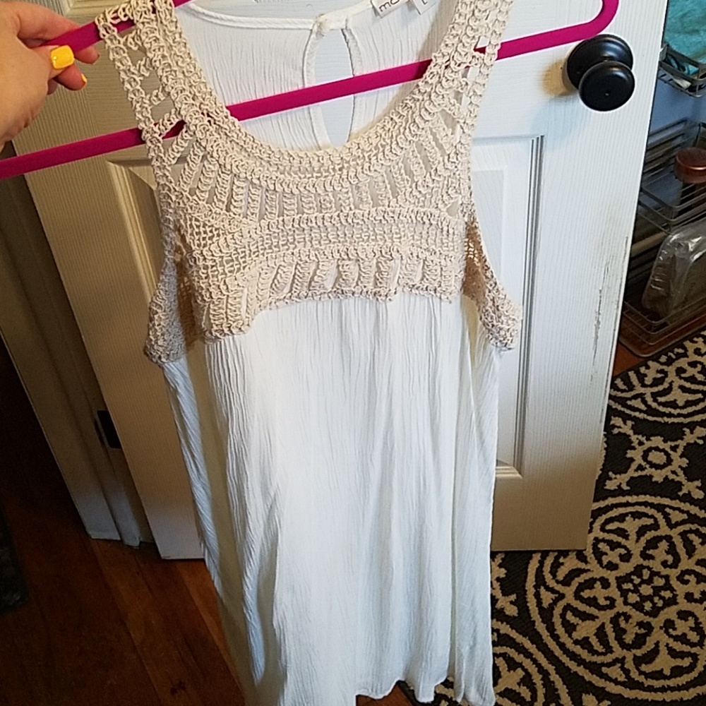 Cream dress